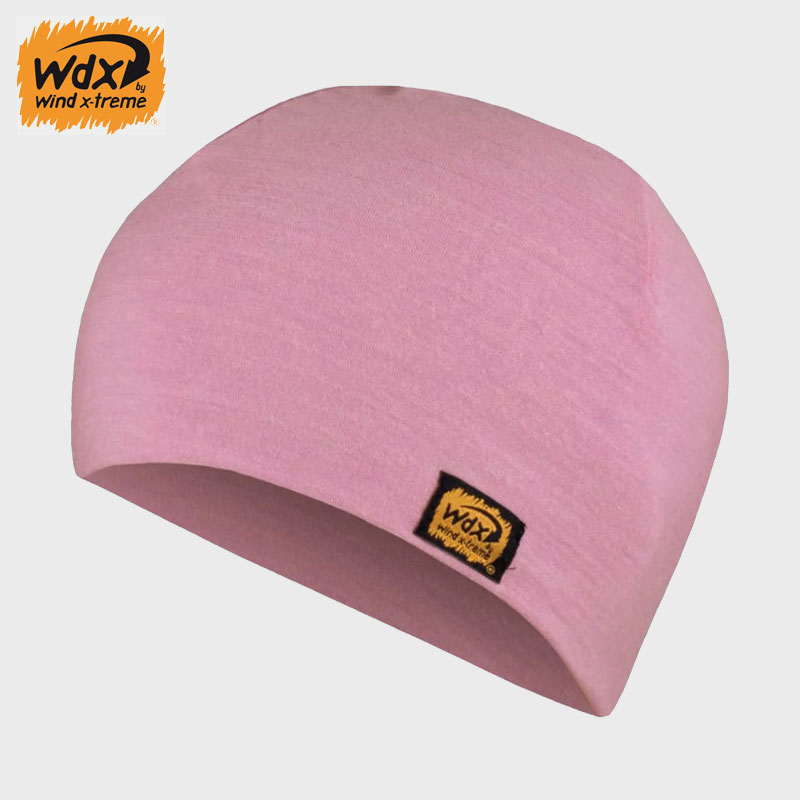 WX MERINOWOOL HAT_PINK LIGHT / 18008